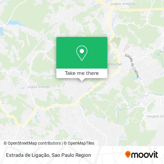 Estrada de Ligação map