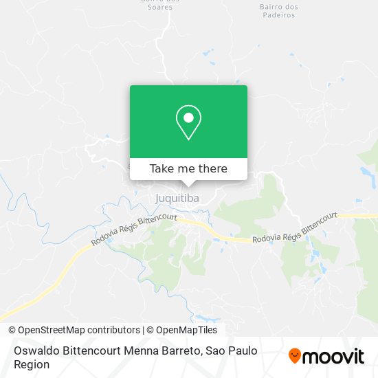 Oswaldo Bittencourt Menna Barreto map