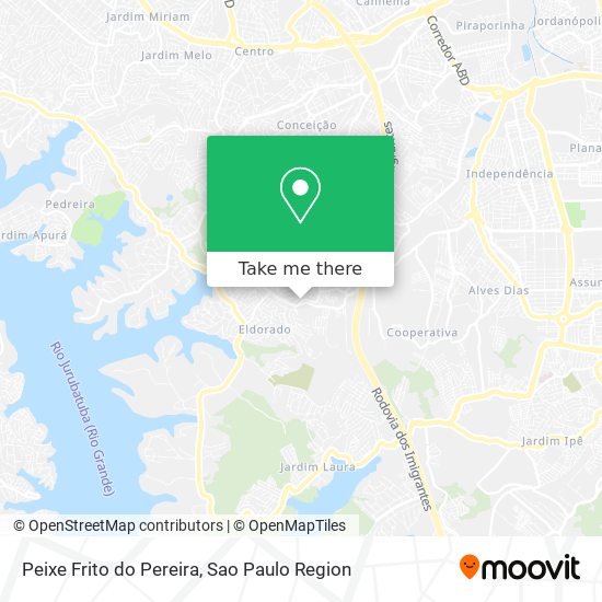 Mapa Peixe Frito do Pereira