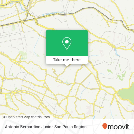 Mapa Antonio Bernardino Junior