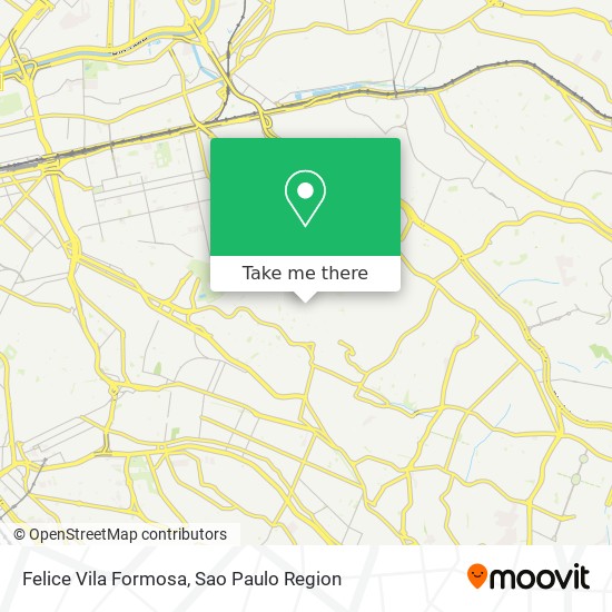 Mapa Felice Vila Formosa