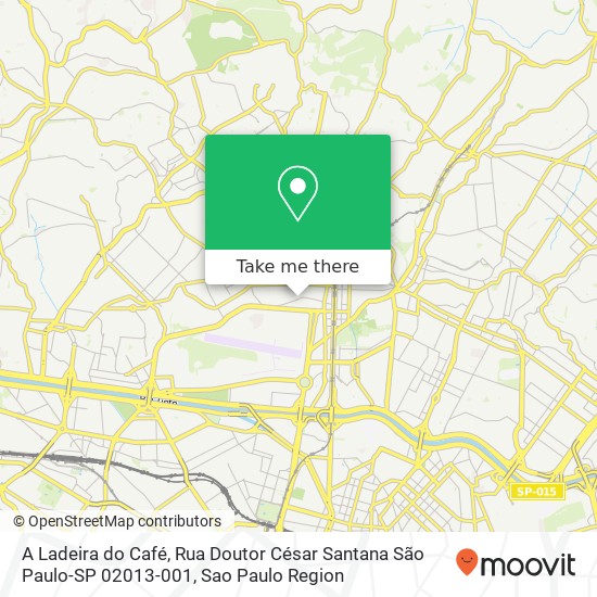 A Ladeira do Café, Rua Doutor César Santana São Paulo-SP 02013-001 map