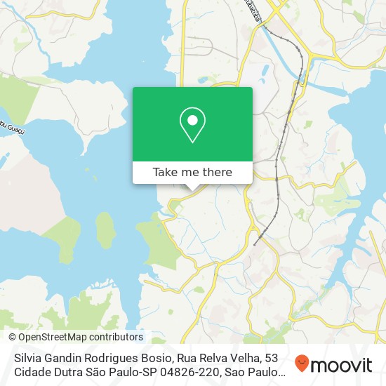 Silvia Gandin Rodrigues Bosio, Rua Relva Velha, 53 Cidade Dutra São Paulo-SP 04826-220 map