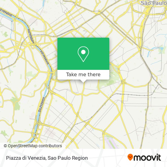 Mapa Piazza di Venezia