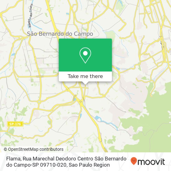 Flama, Rua Marechal Deodoro Centro São Bernardo do Campo-SP 09710-020 map
