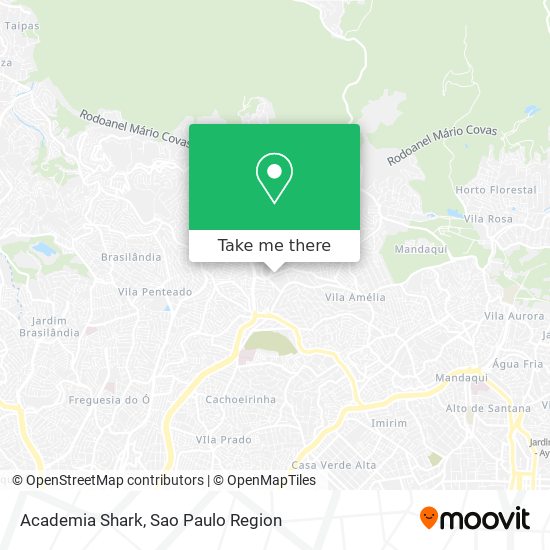 Mapa Academia Shark