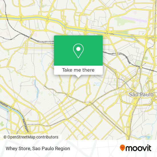Whey Store map