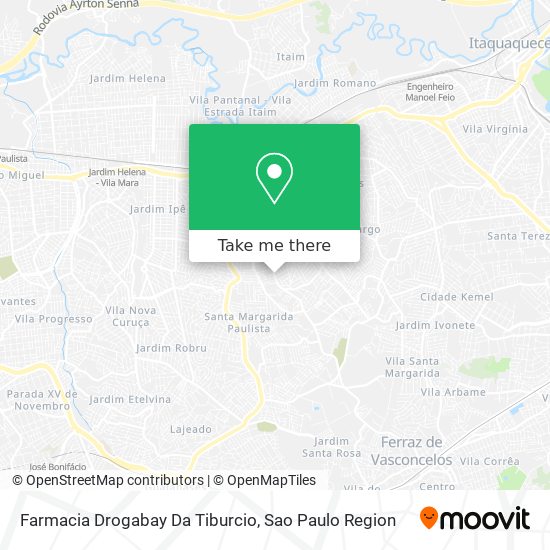 Farmacia Drogabay Da Tiburcio map