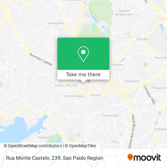 Rua Monte Castelo, 239 map