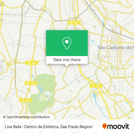 Mapa Live Bela - Centro de Estética