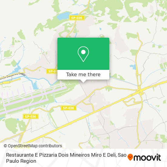 Restaurante E Pizzaria Dois Mineiros Miro E Deli map