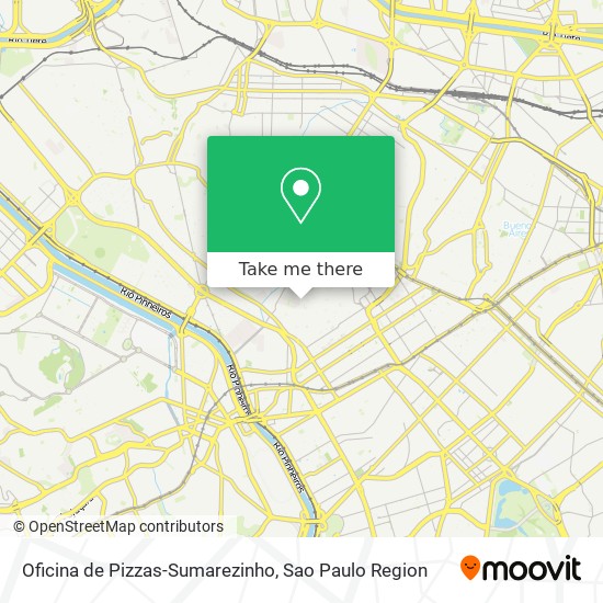 Mapa Oficina de Pizzas-Sumarezinho