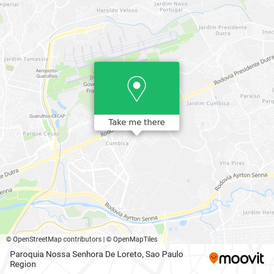Paroquia Nossa Senhora De Loreto map