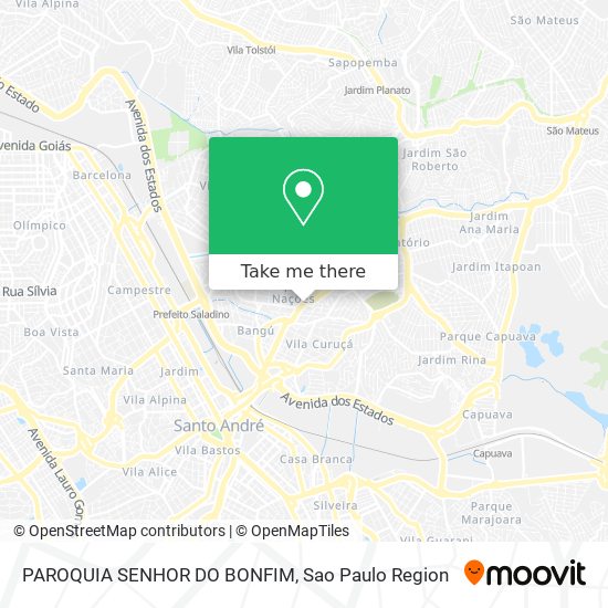 PAROQUIA SENHOR DO BONFIM map