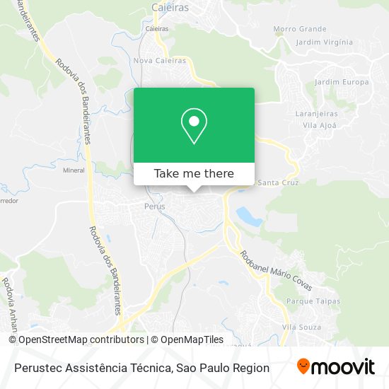 Perustec Assistência Técnica map