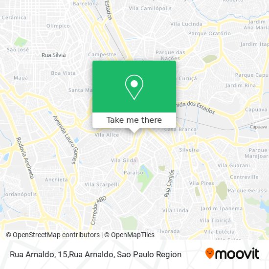 Rua Arnaldo, 15,Rua Arnaldo map