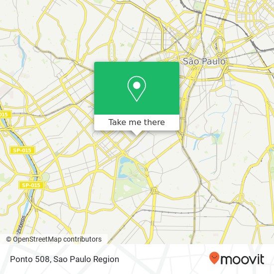 Ponto 508 map