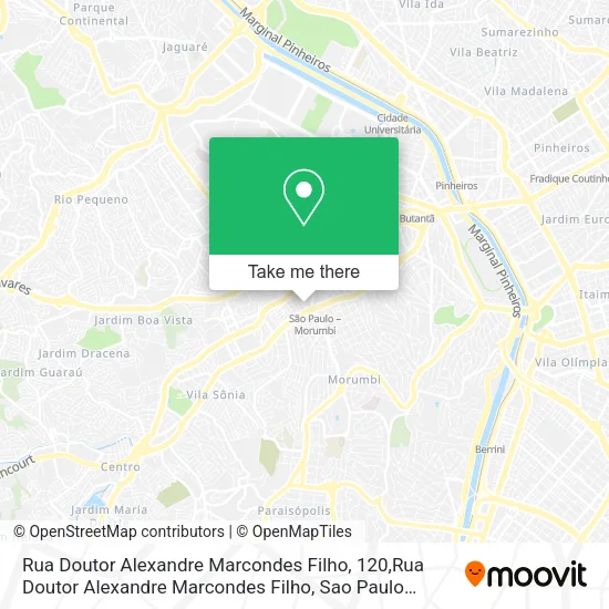 Rua Doutor Alexandre Marcondes Filho, 120,Rua Doutor Alexandre Marcondes Filho map