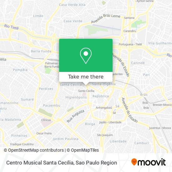 Centro Musical Santa Cecília map