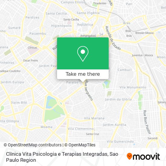 Clínica Vita Psicologia e Terapias Integradas map