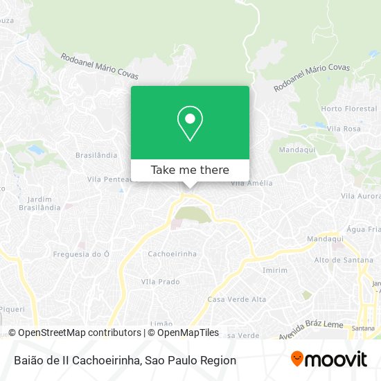 Baião de II Cachoeirinha map