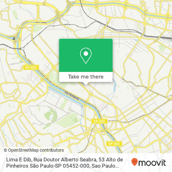 Lima E Dib, Rua Doutor Alberto Seabra, 53 Alto de Pinheiros São Paulo-SP 05452-000 map