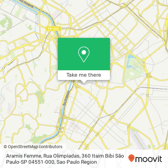 Aramis Femme, Rua Olimpíadas, 360 Itaim Bibi São Paulo-SP 04551-000 map