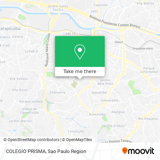 COLEGIO PRISMA map