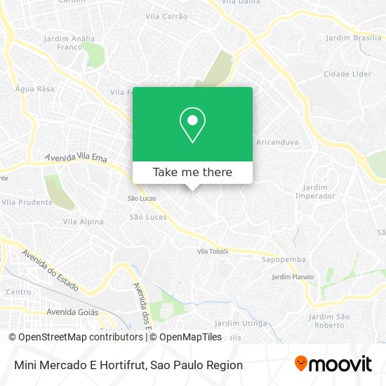 Mini Mercado E Hortifrut map
