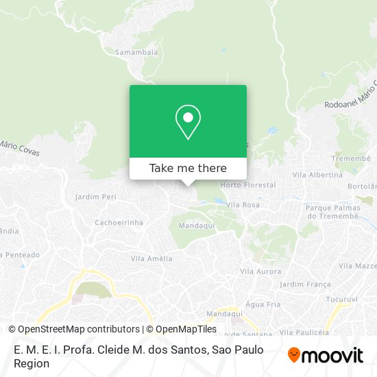 E. M. E. I. Profa. Cleide M. dos Santos map