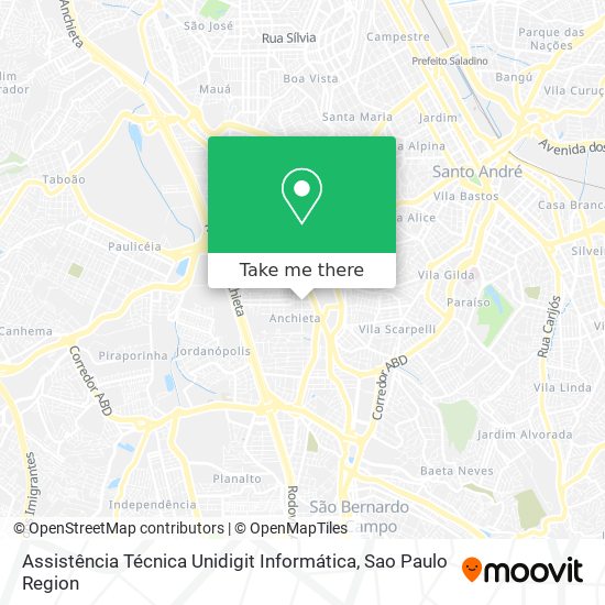 Assistência Técnica Unidigit Informática map
