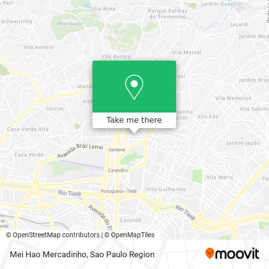 Mei Hao Mercadinho map