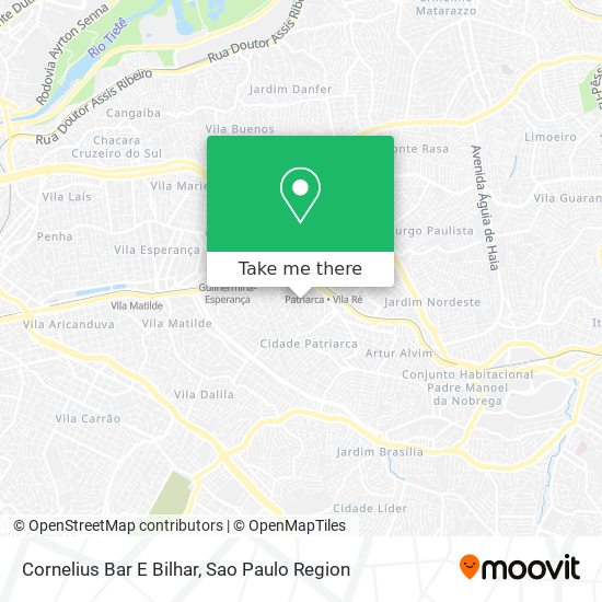 Cornelius Bar E Bilhar map