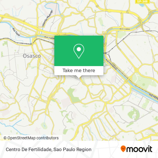 Centro De Fertilidade map