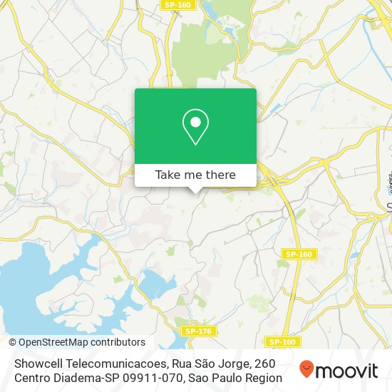 Showcell Telecomunicacoes, Rua São Jorge, 260 Centro Diadema-SP 09911-070 map