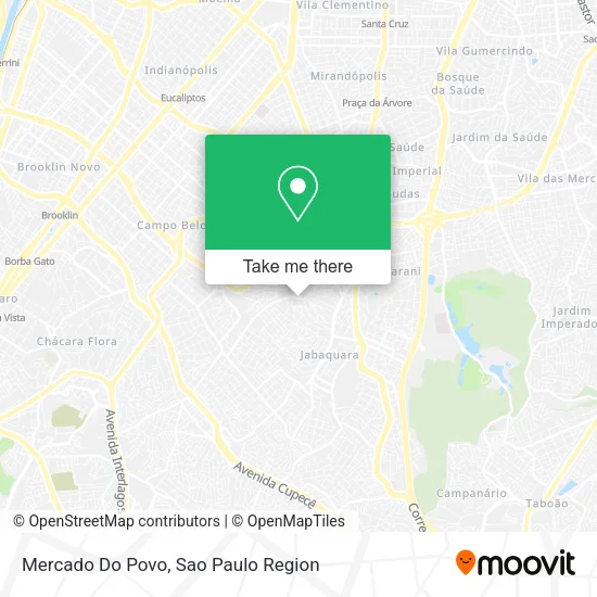 Mercado Do Povo map
