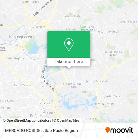 MERCADO ROSIDEL map