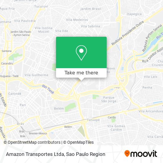 Amazon Transportes Ltda map