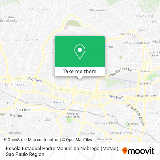 Escola Estadual Padre Manuel da Nóbrega (Matão) map