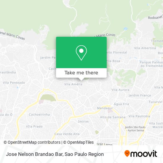 Mapa Jose Nelson Brandao Bar