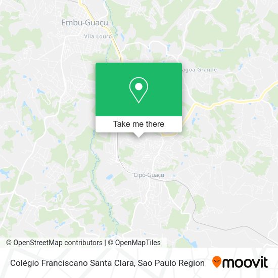 Colégio Franciscano Santa Clara map