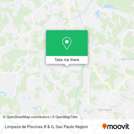 Limpeza de Piscinas R & G map