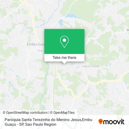 Paróquia Santa Terezinha do Menino Jesus,Embu Guaçu - SP map