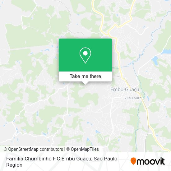 Família Chumbinho F.C Embu Guaçu map