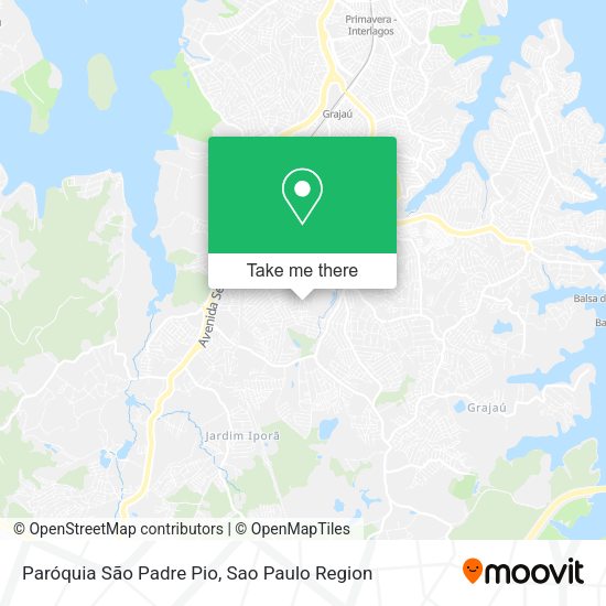 Paróquia São Padre Pio map