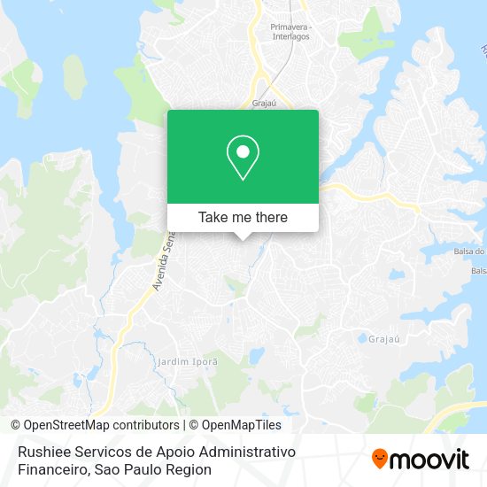 Rushiee Servicos de Apoio Administrativo Financeiro map