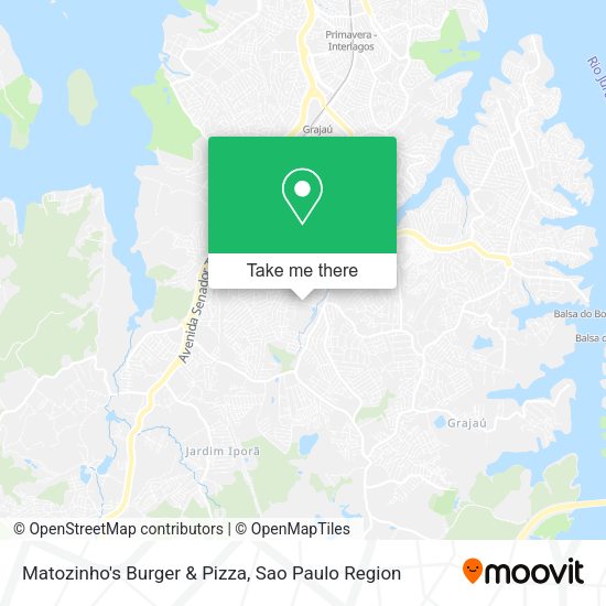 Matozinho's Burger & Pizza map