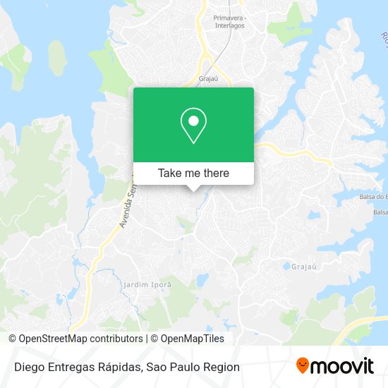 Diego Entregas Rápidas map