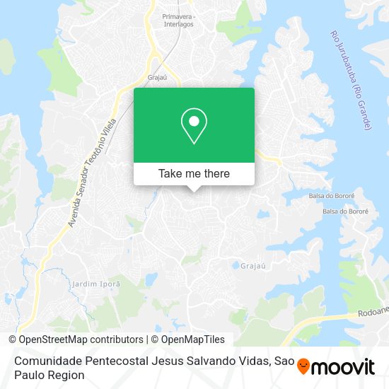 Comunidade Pentecostal Jesus Salvando Vidas map