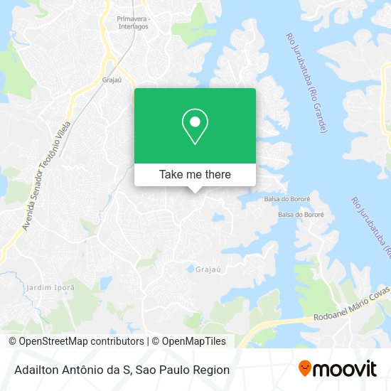 Adailton Antônio da S map